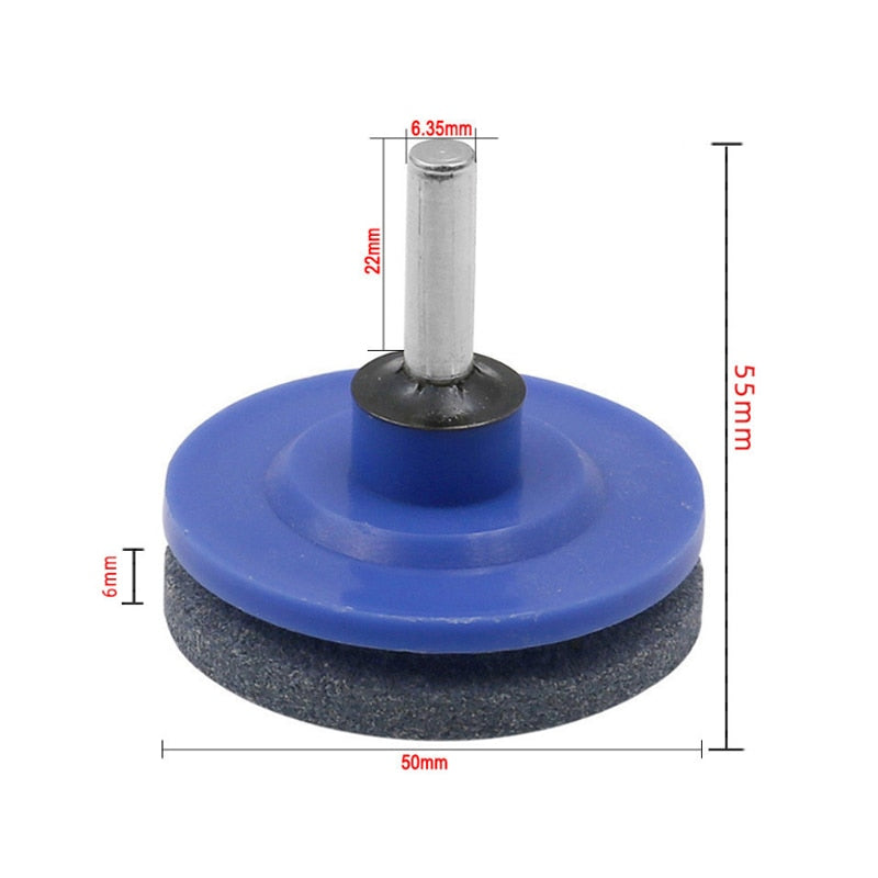 Lawn Mower Blade Sharpener | Drill-Powered | Universal Drill Fit | Durable