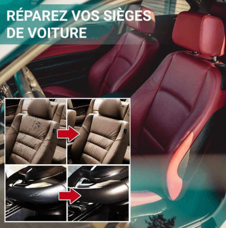 Leather & Faux-Leather Repair Resin | Fast-Dry Formula | Precise Tip & Easy Application