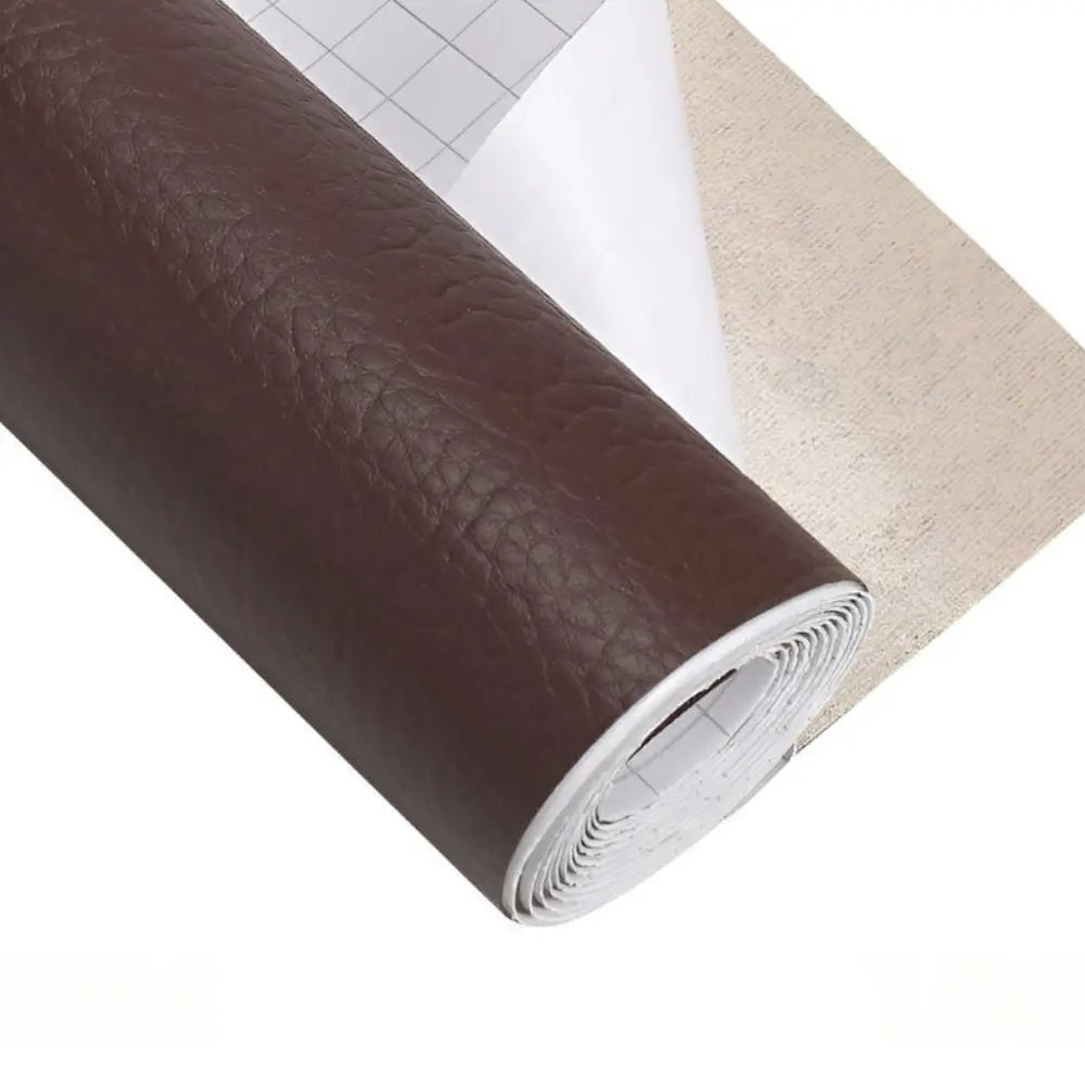 Leather Repair Patch for Furniture & Car Seats | Self-Adhesive & Waterproof PU Leather | 50 x 137 cm