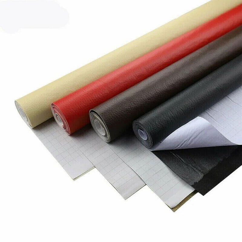 Leather Repair Tape | Cut-to-Size Self-Adhesive Patch | Premium Leatherette Waterproof Finish
