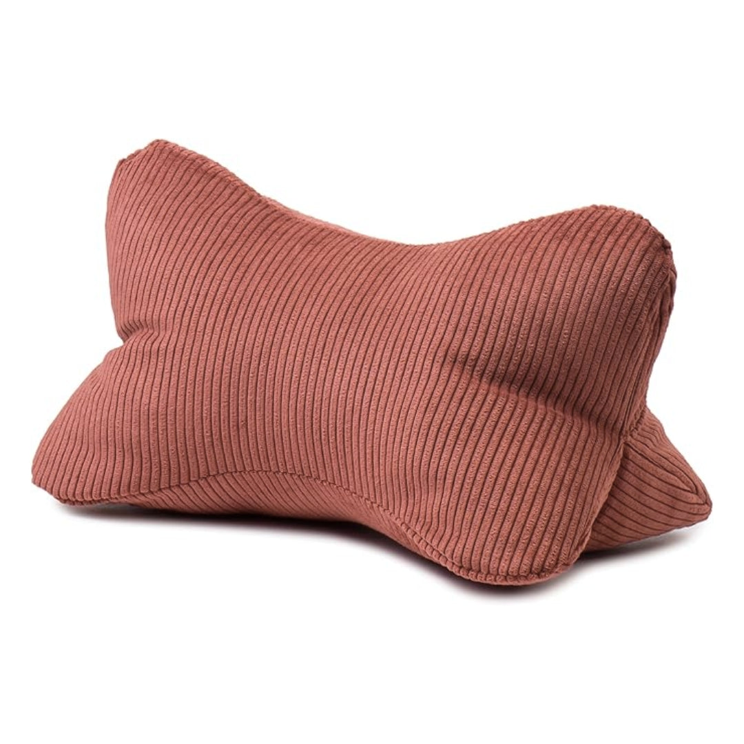 Lounge Bolster Cushion | Structured Back Support | Soft Polyester | 50x30x30 cm