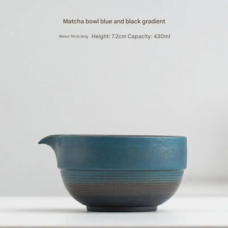 Matcha Bowl | Handcrafted Japanese Ceramic | Green Glazed Finish | Authentic Tea Experience