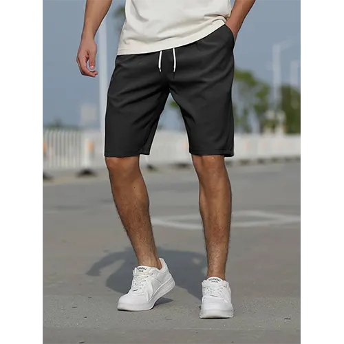 Men's Chino Shorts | Relaxed Fit Drawstring Waist | Lightweight Breathable Fabric | Comfortable Fit
