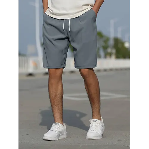 Men's Chino Shorts | Relaxed Fit Drawstring Waist | Lightweight Breathable Fabric | Comfortable Fit