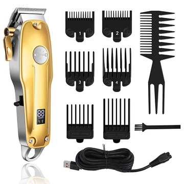 Men's Hair Clippers | Cordless T-Blade Outliner | Precision Ceramic Blades & Adjustable Taper