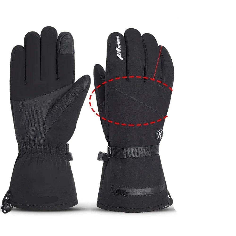 Men's Heated Winter Gloves | Rechargeable Heating | Weatherproof & Insulated | Outdoor Activities