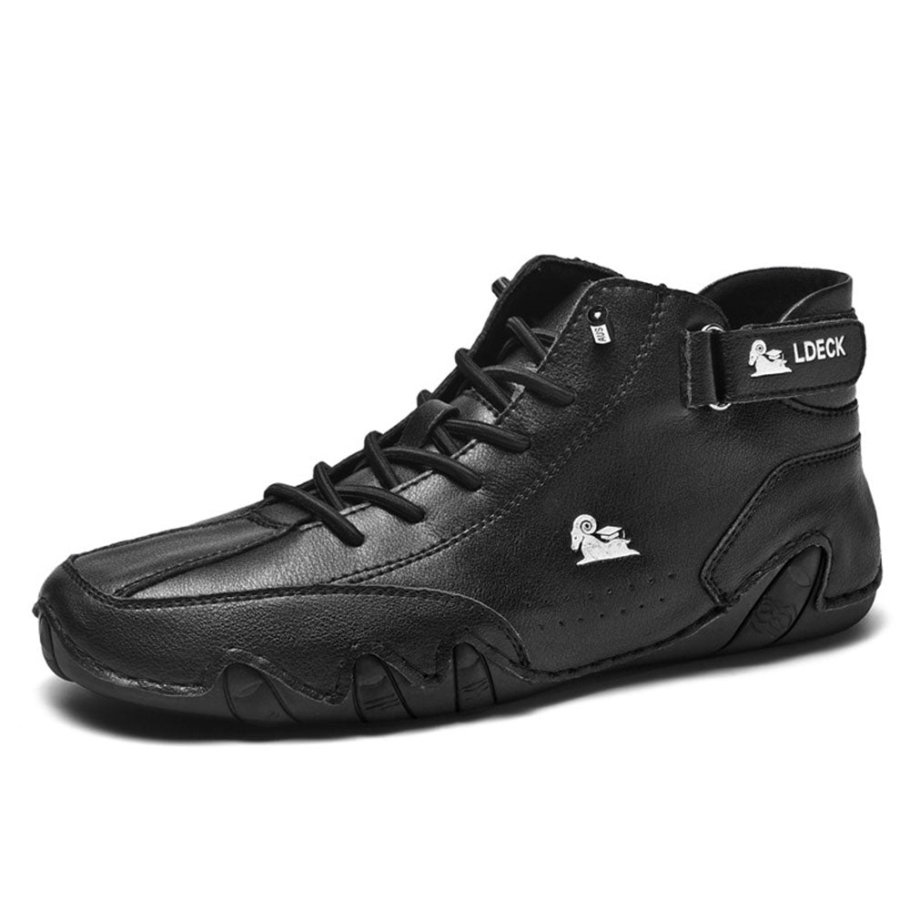 Men's Orthopedic Shoes | Waterproof, Breathable | Leather Upper, Slip-Resistant Sole | Comfort Fit