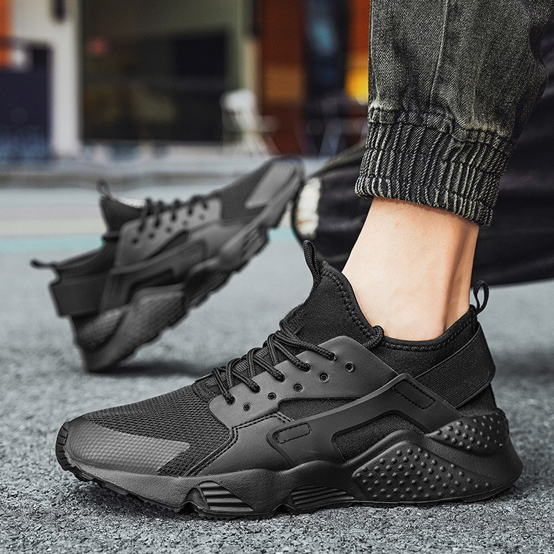 Men's Sneakers | Breathable Mesh Upper | Lace-Up Closure & Non-Slip Grip Sole | Comfortable Fit