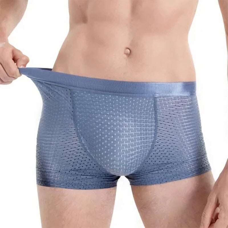 Men's Underwear | Butt-Lift Ice-Silk | Breathable Mesh & Seamless Waistband