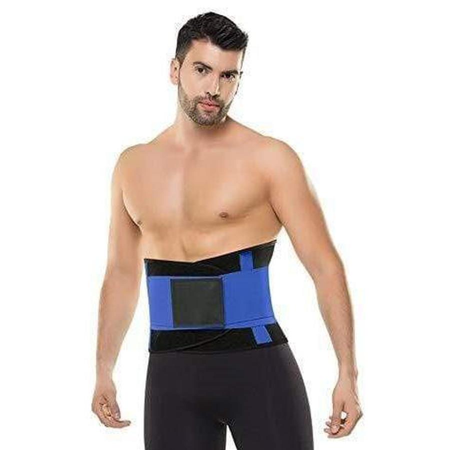 Men's Waist Trainer | Heat-Boosting Sweat Trimmer | Back Support & Posture | Comfortable Fit