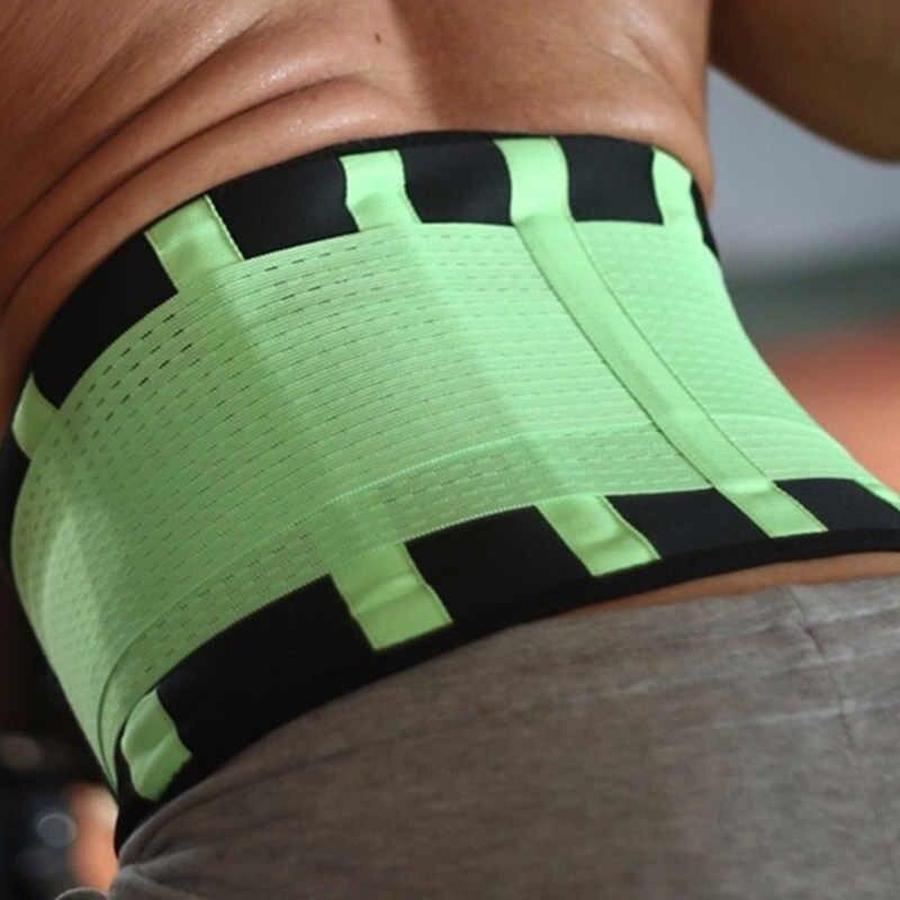 Men's Waist Trainer | Heat-Boosting Sweat Trimmer | Back Support & Posture | Comfortable Fit