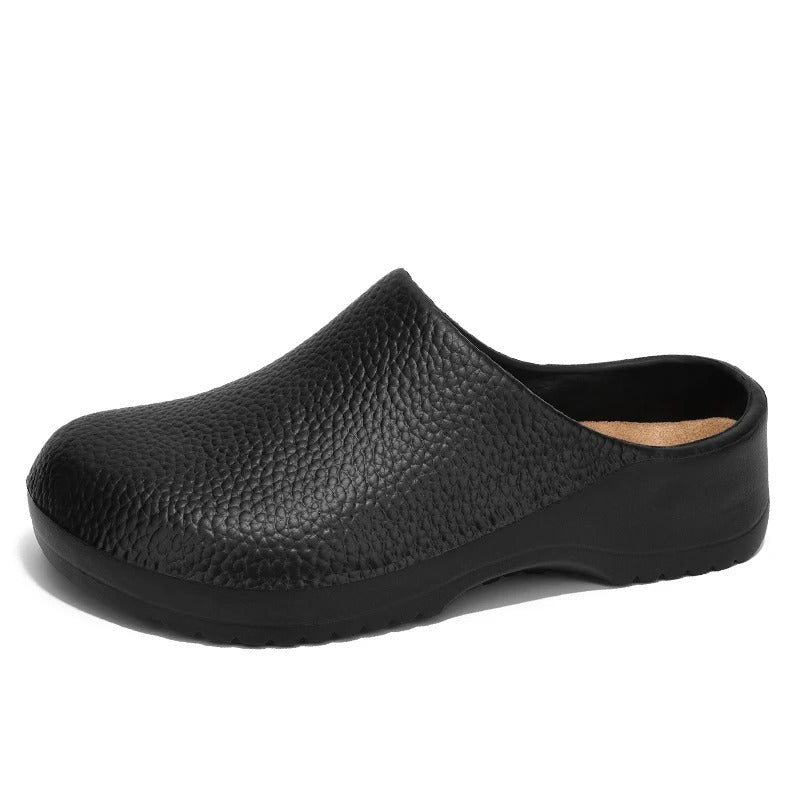 Men's Work Clogs | Slip- and Oil-Resistant Sole | Ventilated Upper & Padded Footbed