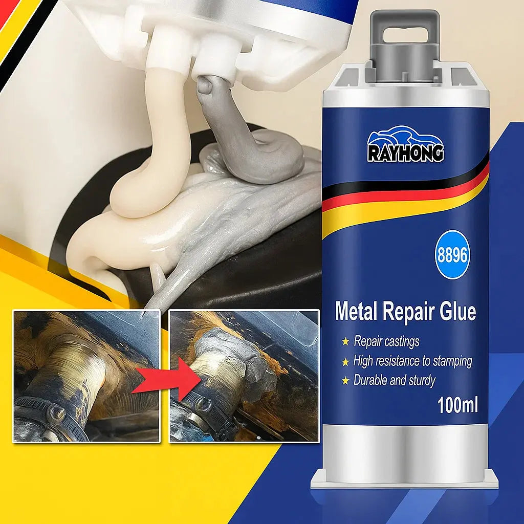 Metal Repair Adhesive | Two-Part Epoxy | 100ml | Water & Oil Resistant