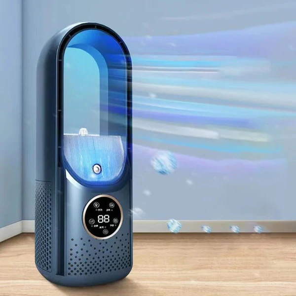 Mini Portable Air Conditioner | Bladeless Silent USB-Powered | 6-Speed & Timer