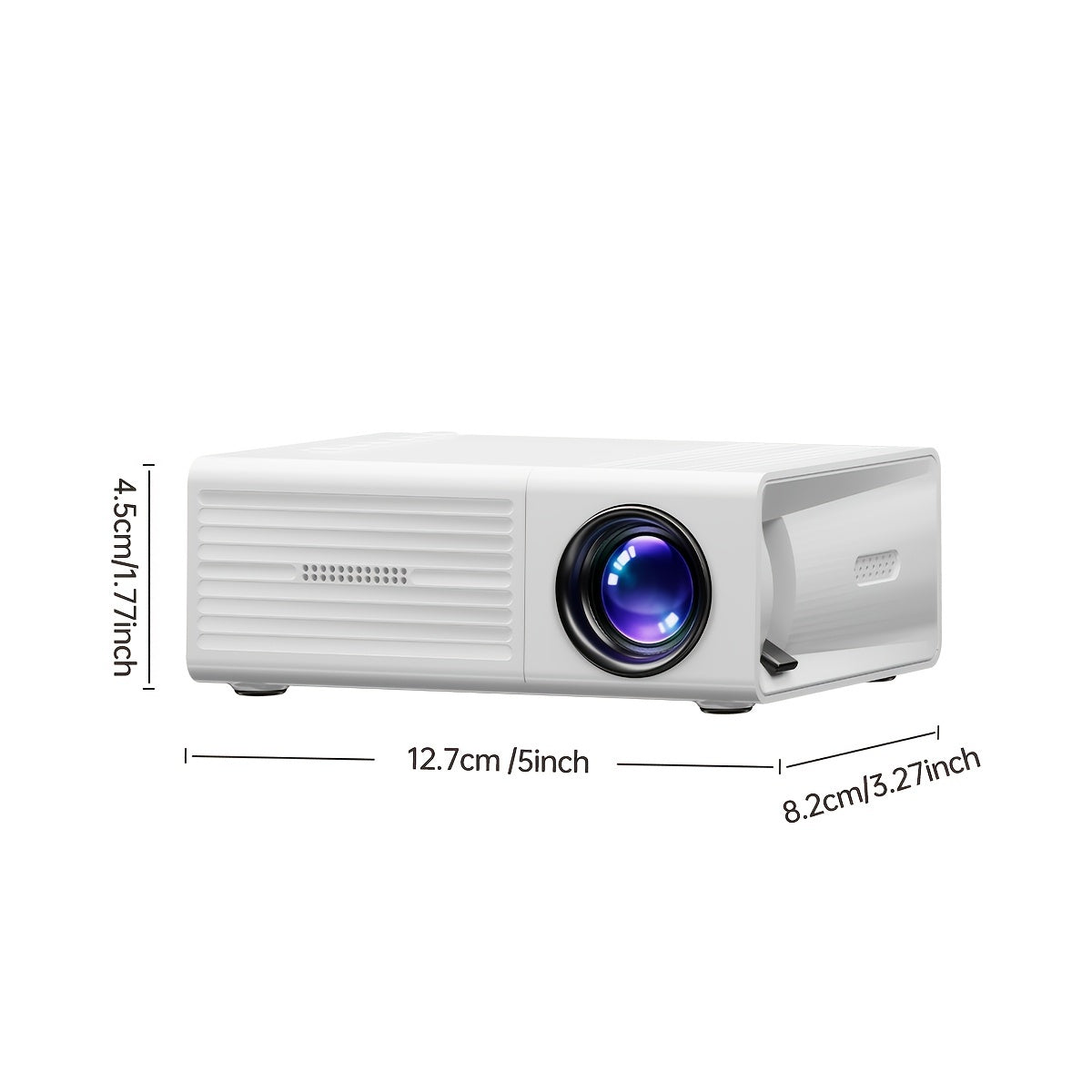 Mini Projector | Ultra-Bright 3000 Lumen | HDTV & USB Compatible | Home & Outdoor Cinema
