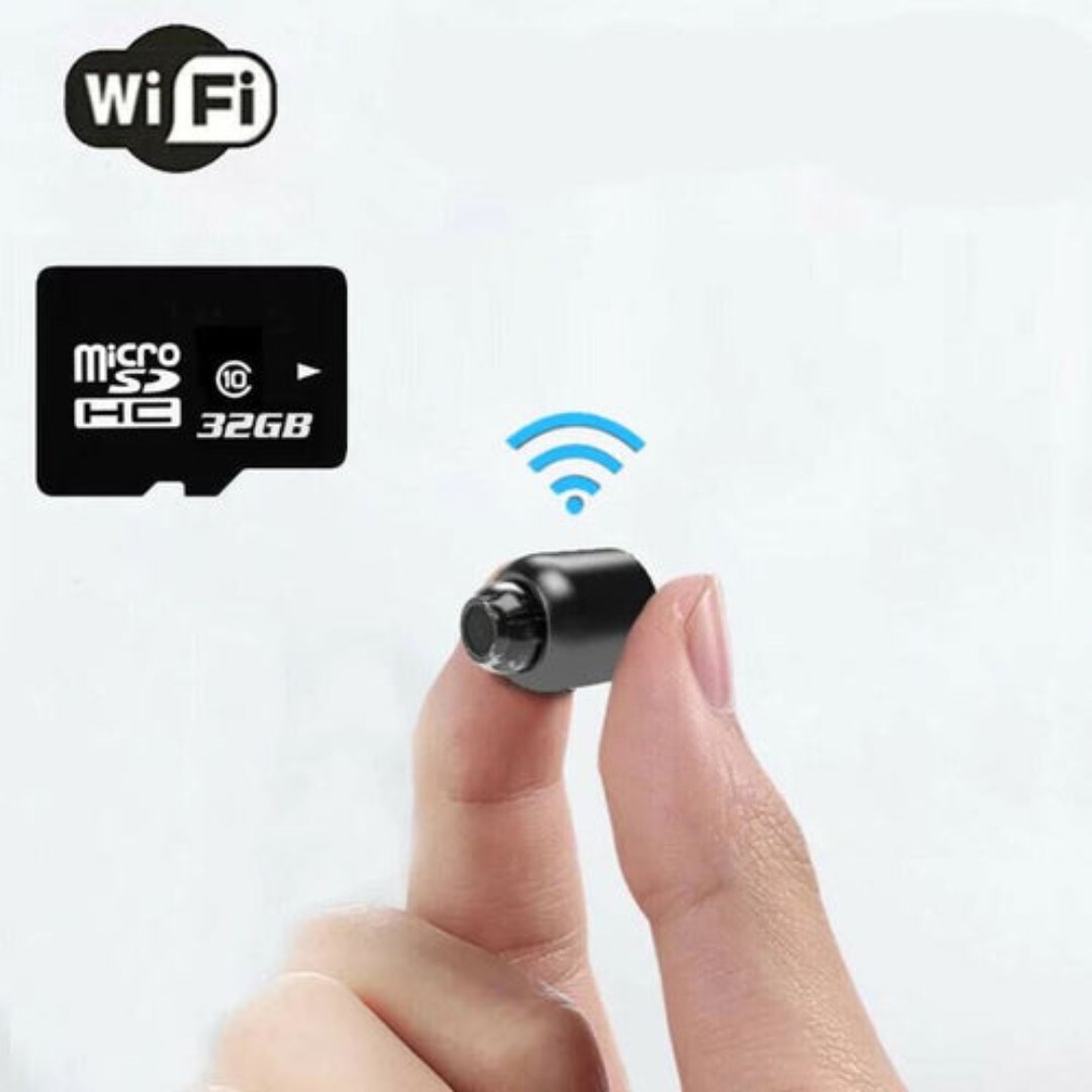 Mini Wireless Indoor Camera | 1080P HD Night Vision | Motion Detection & Remote Viewing