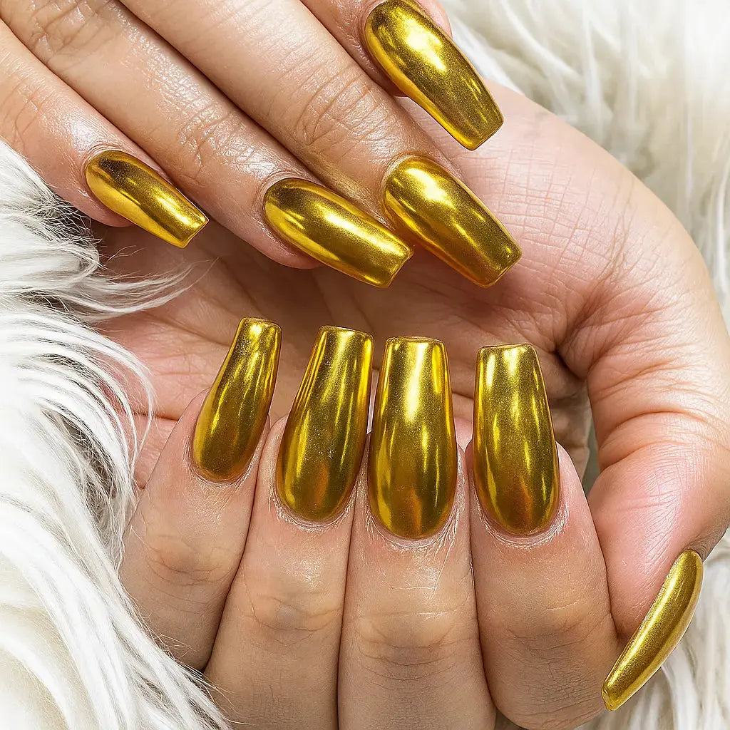 Mirror Nail Polish | Instant Chrome Finish | Bold Metallic Shades | Quick-Drying Formula