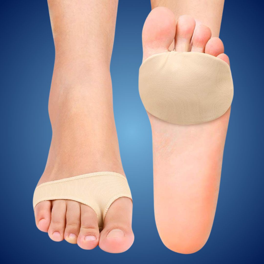 Mortons Neuroma Foot Pads | Gel Cushion & Metatarsal Support | Silicone Gel Comfort