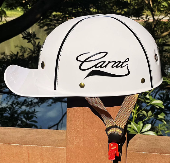 Motorcycle Half Helmet | Baseball Cap Style | DOT & ECE Certified