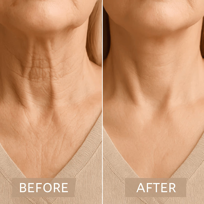 Neck Lifting Tape | Instant Firming & Lift | Skin-Toned Breathable Film | All-Day Hold