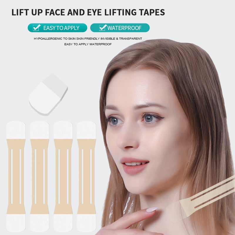 Neck Lifting Tape | Instant Firming & Lift | Skin-Toned Breathable Film | All-Day Hold