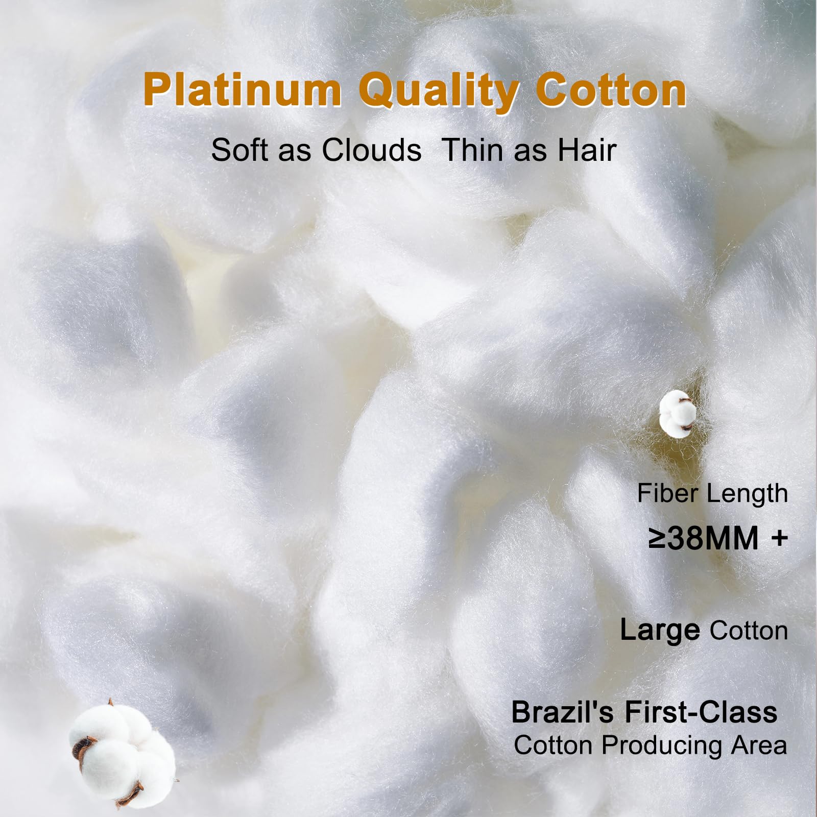 Neck Pillow | Fluffy Cotton & Polyester Fill | Ergonomic Rounded Design | Machine-Washable Cover