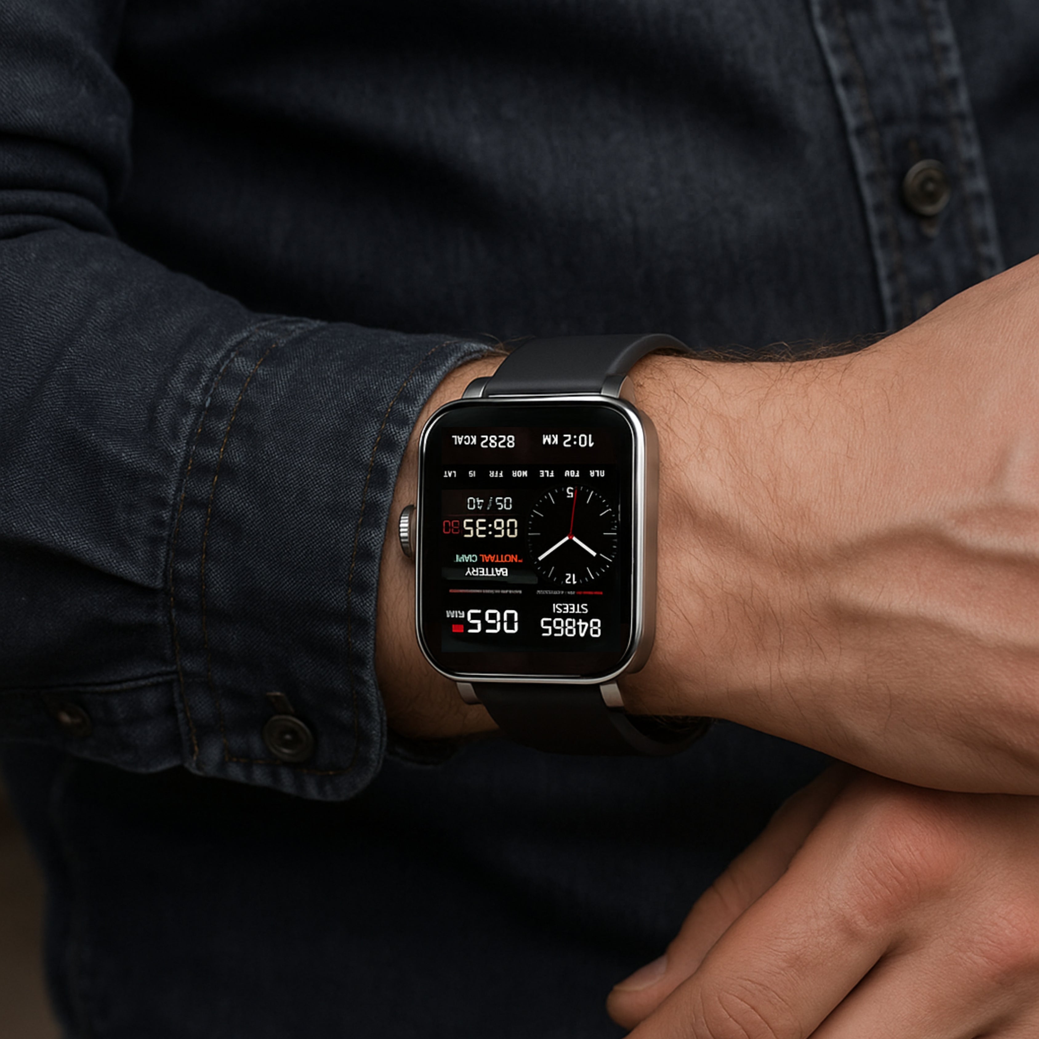 Non-Invasive Blood Glucose Smartwatch | Real-Time Monitoring | Trend Tracking & Alerts