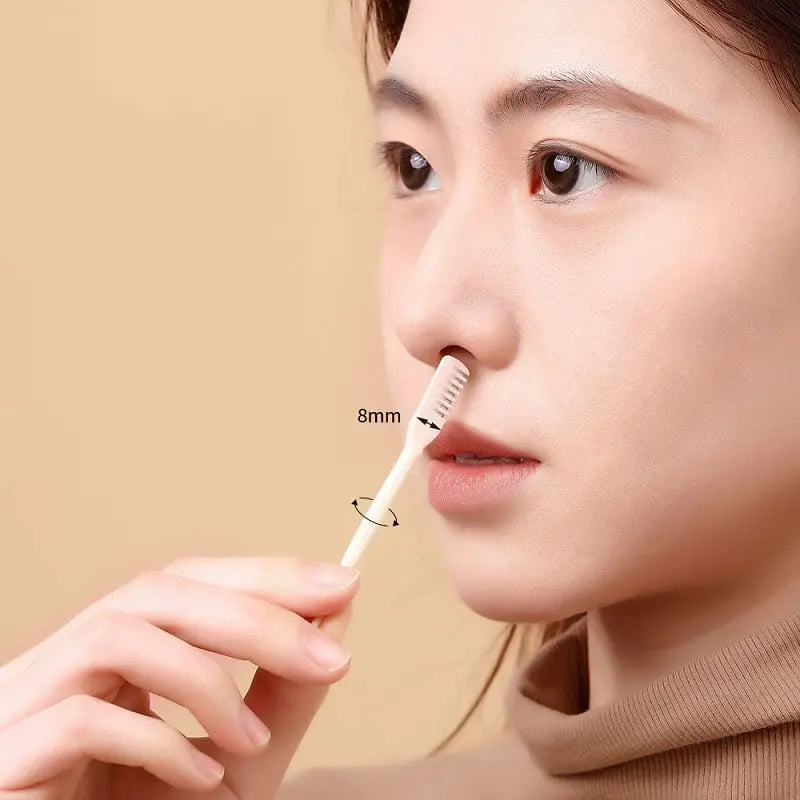 Nose & Ear Trimmer | 360° Rotating Blade | Stainless Steel | Gentle & Hygienic