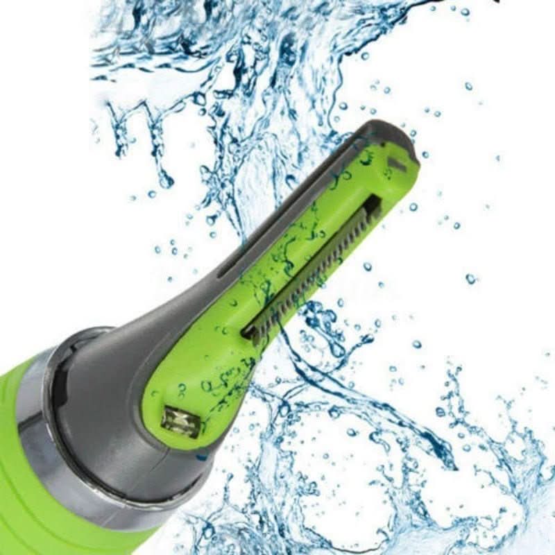 Nose & Ear Trimmer | Precision Tip | LED Light & Removable Attachments | Easy Cleaning