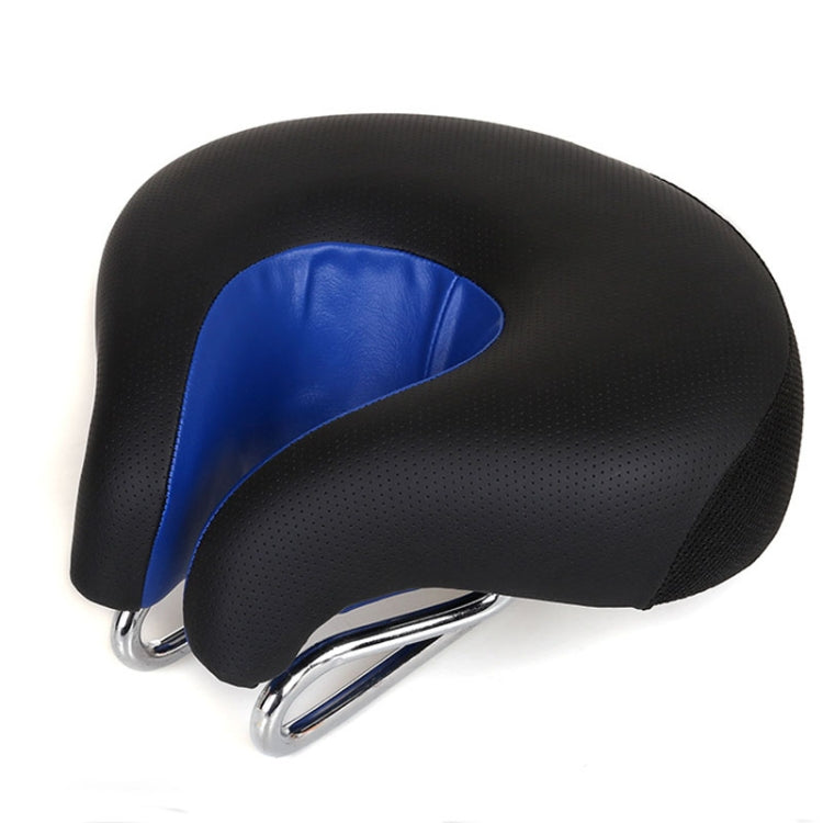 Noseless Bike Saddle | Thick Padded Shock-Absorbing Design | Ergonomic Cut | Pressure Relief