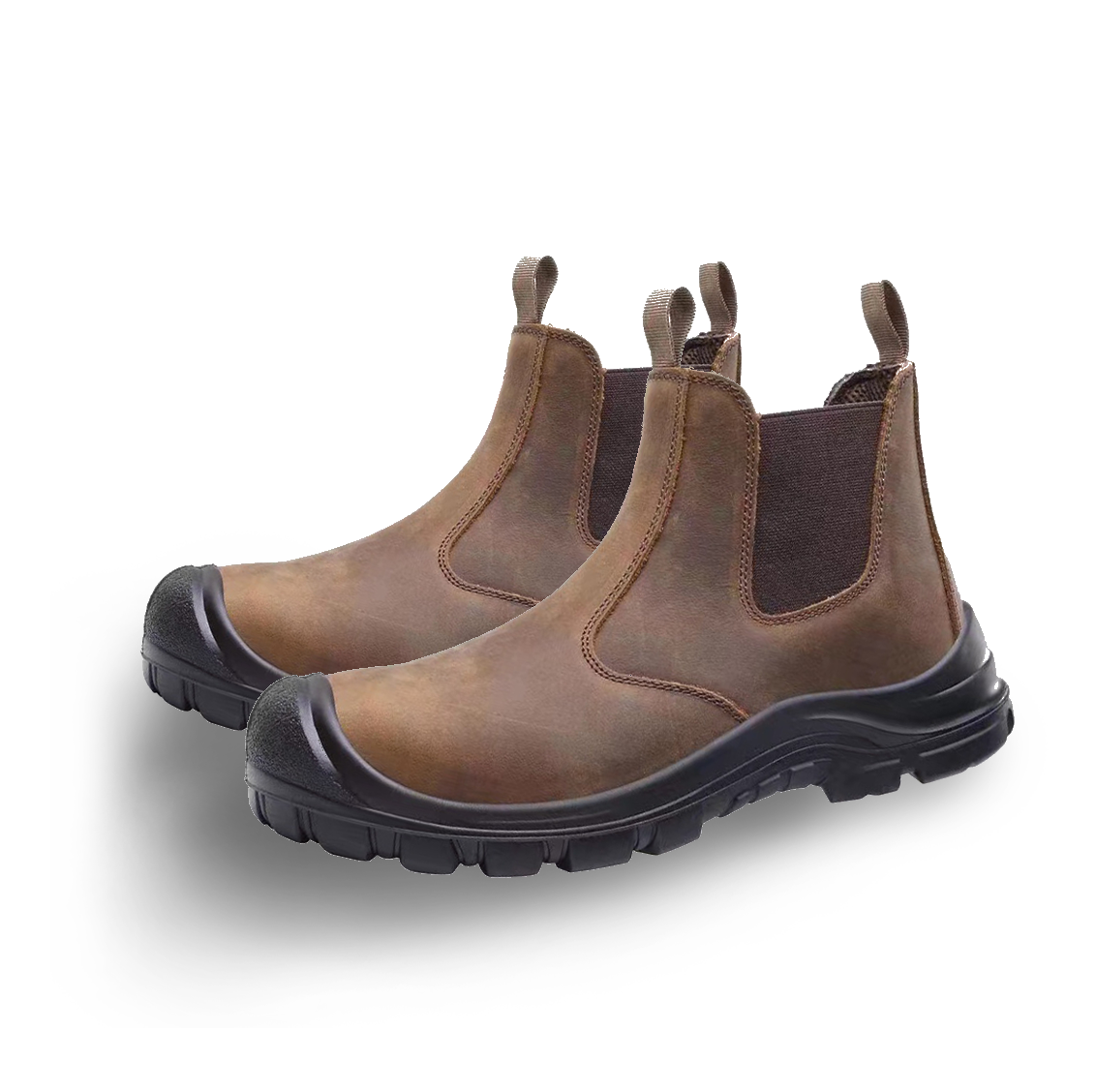 Orthopedic Work & Safety Boots | Ergonomic Ankle Boot | Waterproof Leather & Steel Toe