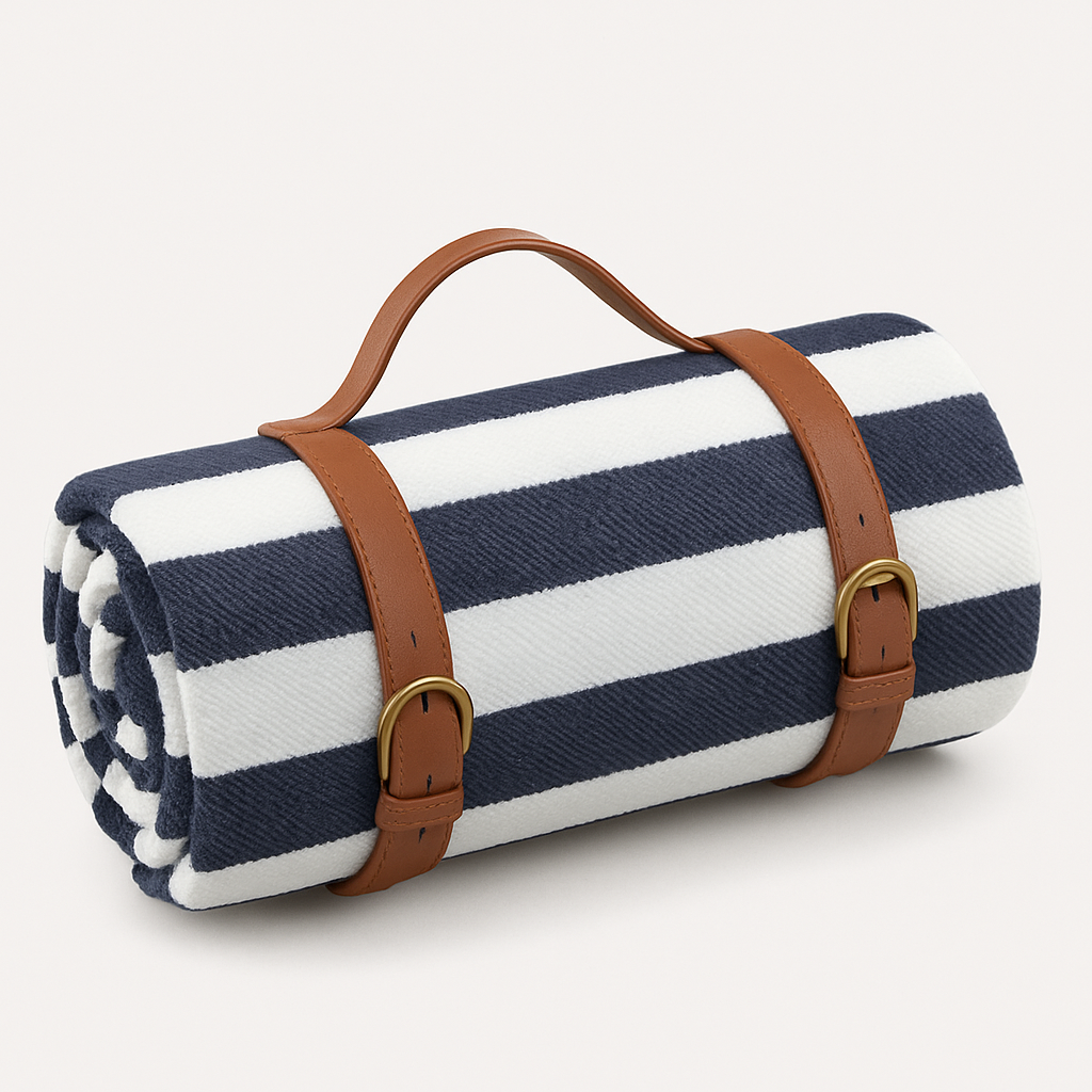 Outdoor Picnic Blanket | Waterproof Backing | Foldable & Lightweight | Soft Acrylic Top