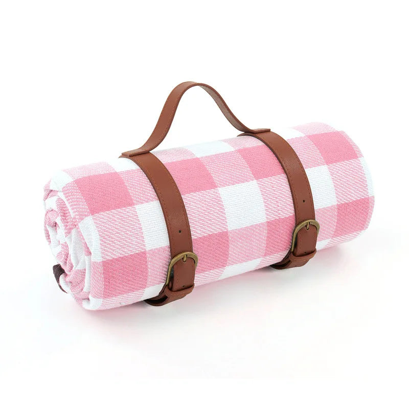 Outdoor Picnic Blanket | Waterproof & Foldable | Padded Foam & Carry Handle | Beach, Camping