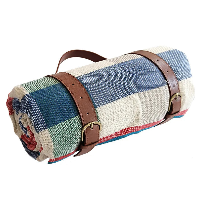 Outdoor Picnic Blanket | Waterproof & Foldable | Padded Foam & Carry Handle | Beach, Camping