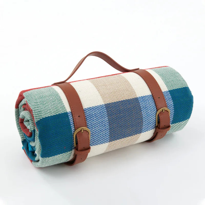 Outdoor Picnic Blanket | Waterproof & Foldable | Padded Foam & Carry Handle | Beach, Camping