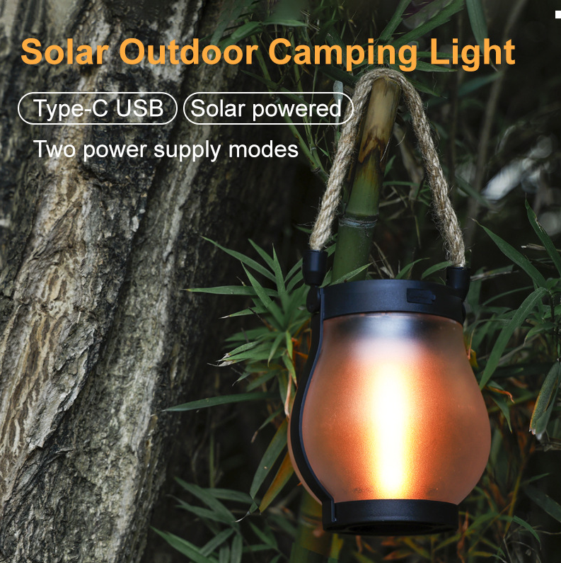 Outdoor Solar Lantern | Realistic Flickering Flame Effect | 12-Hour Runtime | Weather-Resistant
