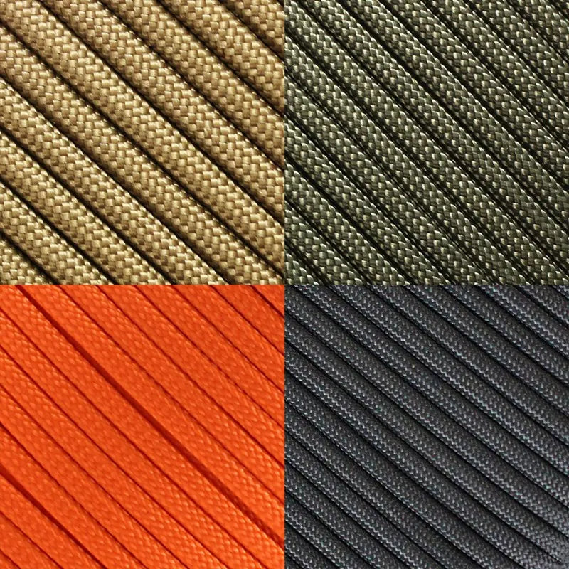 Paracord Rope for Outdoor & Survival | 550 Military-Grade Strength | Polyester Construction