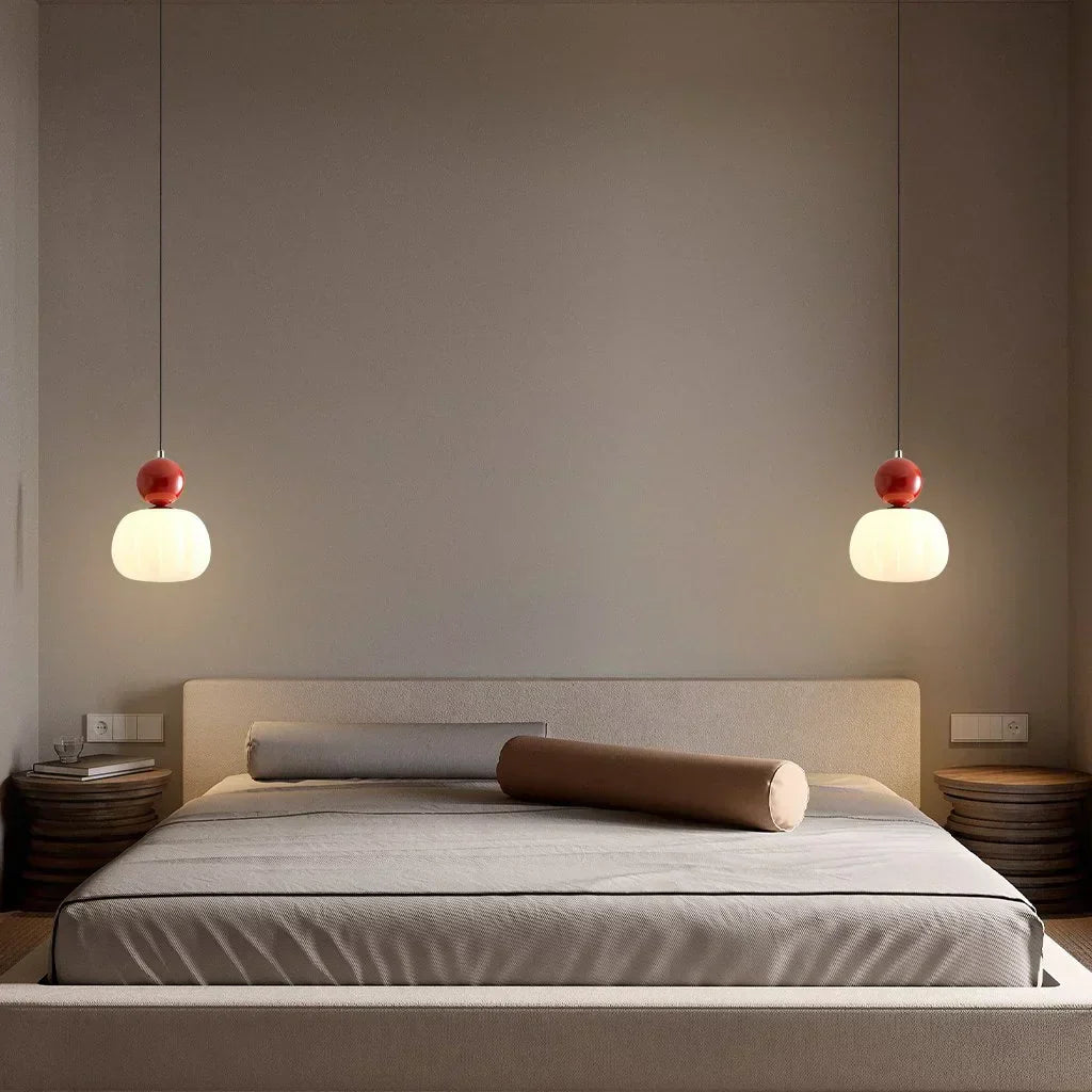 Pendant Ceiling Light for Home | Art Deco Style | Single- or Triple-Head | Metal & Acrylic