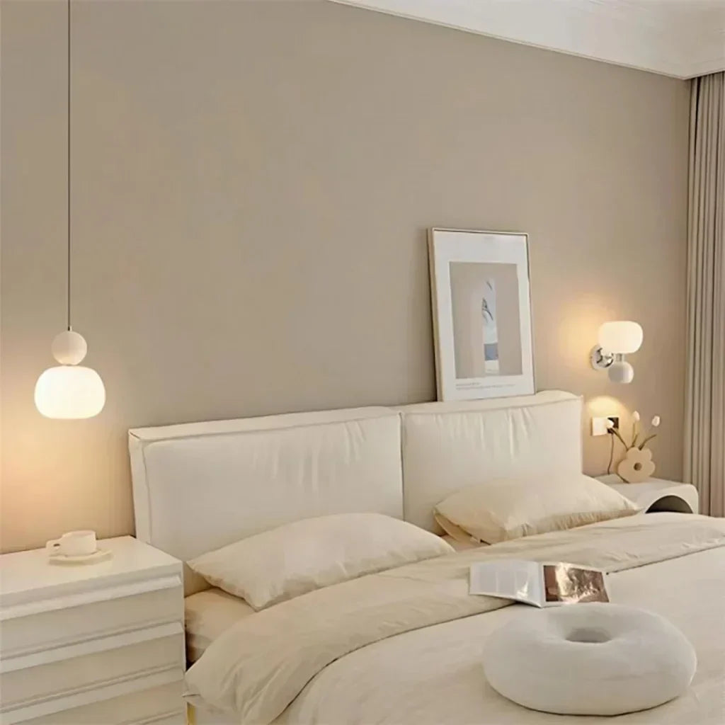 Pendant Ceiling Light for Home | Art Deco Style | Single- or Triple-Head | Metal & Acrylic