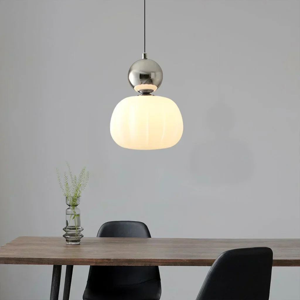 Pendant Ceiling Light for Home | Art Deco Style | Single- or Triple-Head | Metal & Acrylic