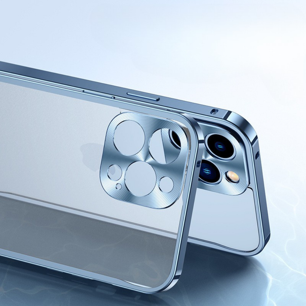 Phone Case | Slim Aluminum Frame | Scratch-Resistant Back & Camera Protection