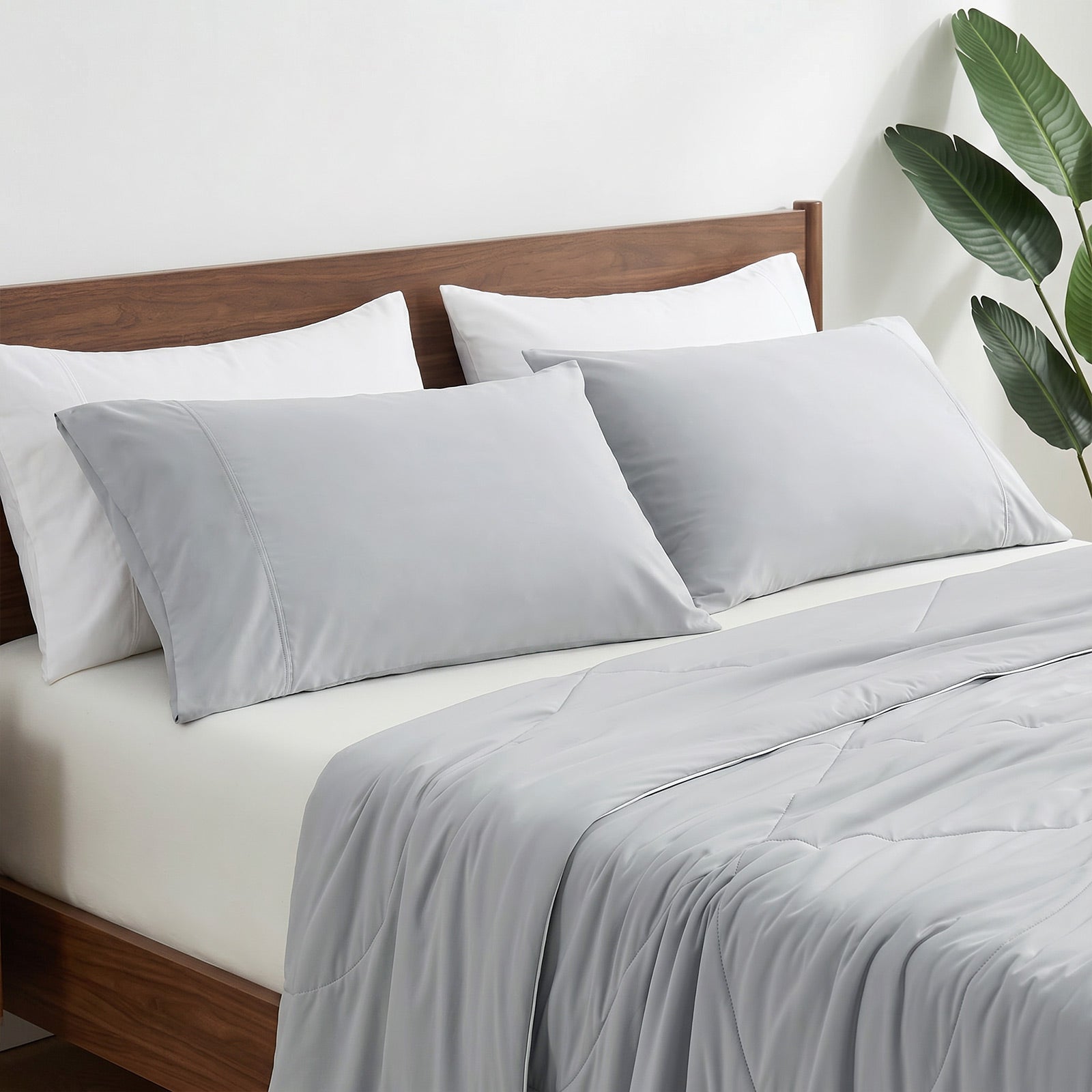 Pillowcases for Hot Sleepers | Japanese Cooling Fabric | Breathable Design | 2-Pack