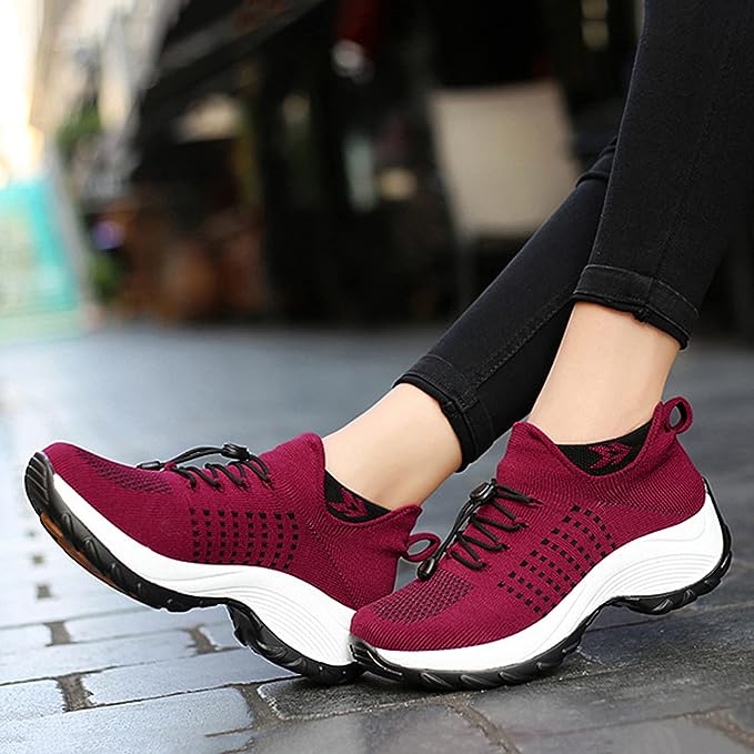 Plantar Fasciitis Relief Shoes | Ergonomic Arch & Heel Support | Slip-Resistant Outsole