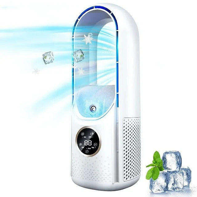 Portable Air Conditioner | Bladeless Quiet Cooling | Compact Design | Energy Efficient
