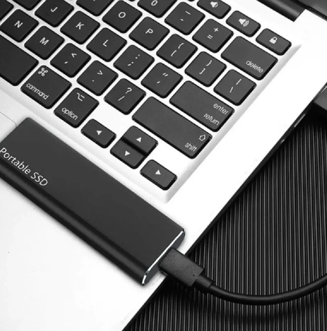 Portable External Hard Drive | 4TB USB-C | Metal Casing