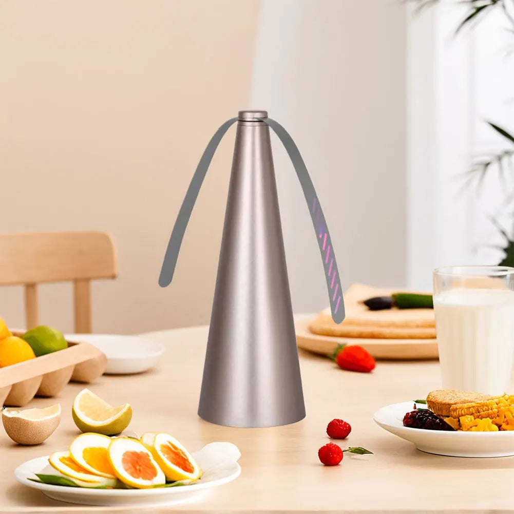 Portable Fly Repellent Fan | USB & Battery Powered | Soft-Touch Blades & Insect Deterrent