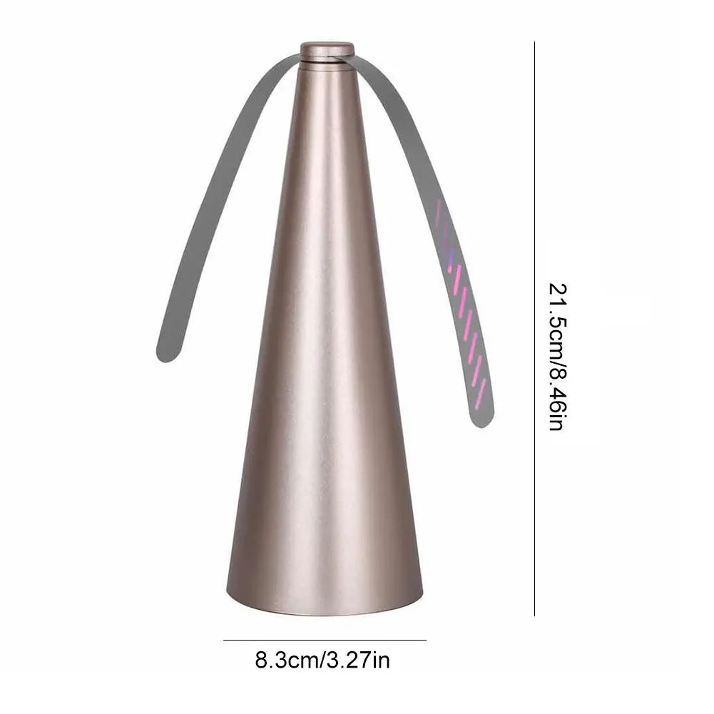 Portable Fly Repellent Fan | USB & Battery Powered | Soft-Touch Blades & Insect Deterrent