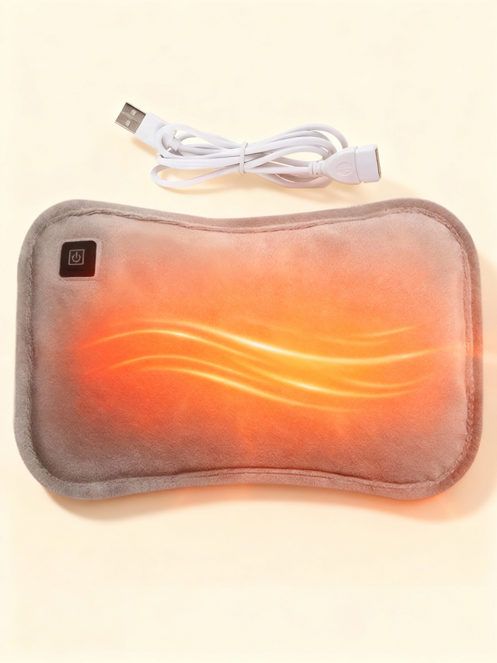 Portable Heating Pad | Fast Heating & Adjustable Heat | USB & AC Powered | Hand & Body Warmer
