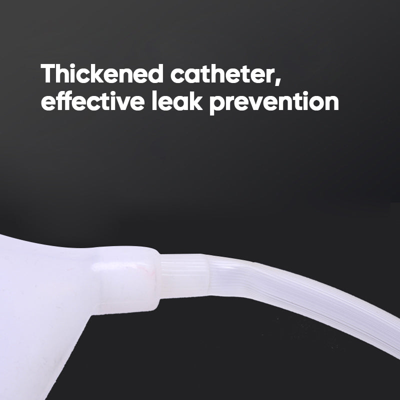 Portable Urinal System | Silicone Collector & 1L Urine Bag | Cotton Brief