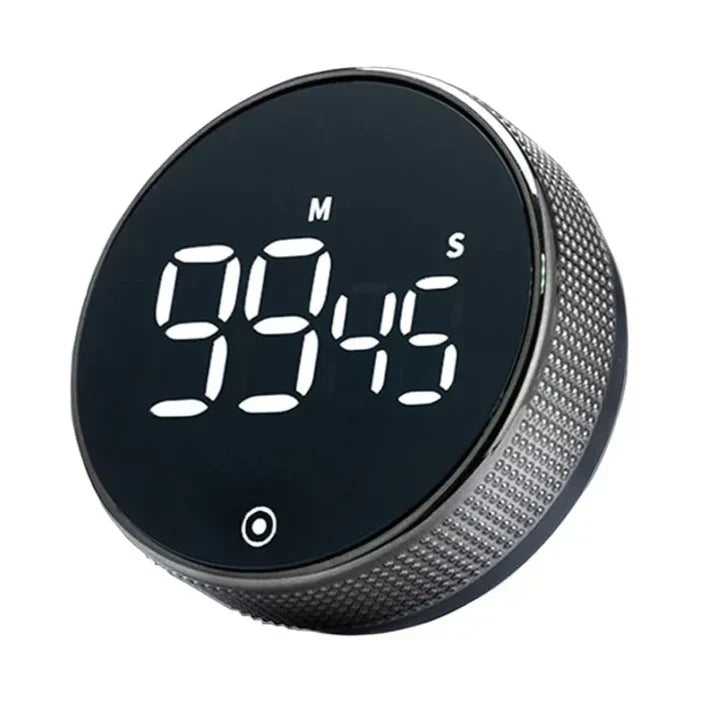 Productivity Timer | Compact Magnetic Design | Push-Button Operation | Work Efficiency